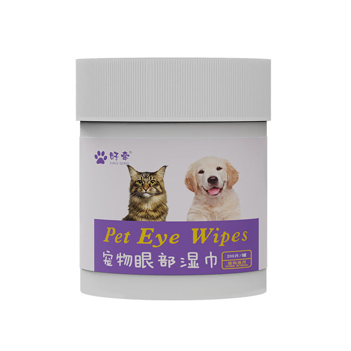 Pet Eye Cleaning Wipes for Cats and Dogs